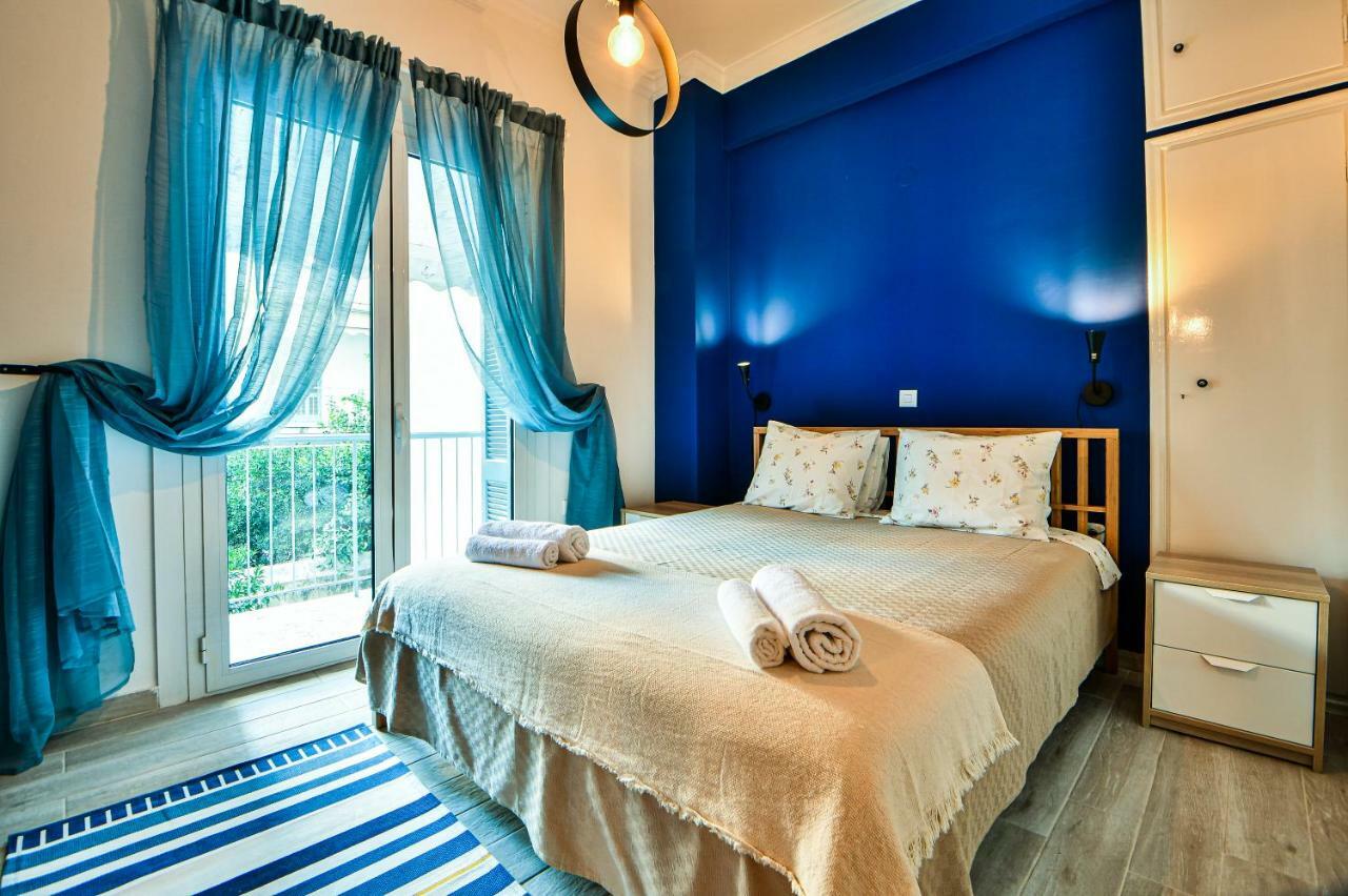 Cozy Blue Apartment By Zain Athen Exterior foto