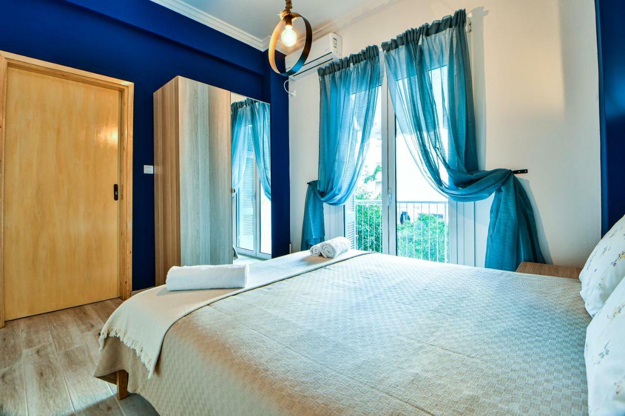 Cozy Blue Apartment By Zain Athen Exterior foto